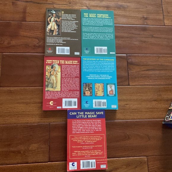 INDIAN in CUPBOARD COMPLETE SET~Lynne Banks~KEY~SECRET~MYSTERY~RETURN~Lot 1-5~ - Picture 10 of 10